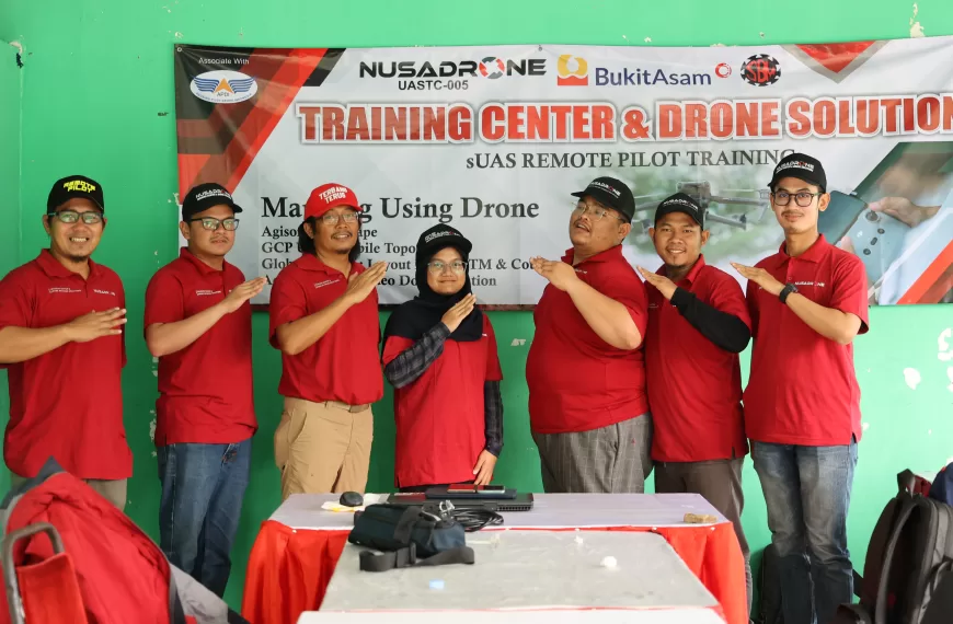 Pelatihan Mapping Drone PT. Bukit Asam, Tbk