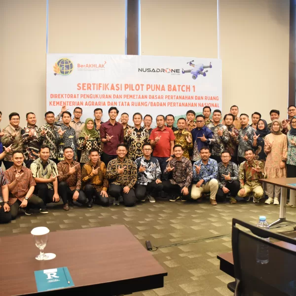 Membangun Keahlian Penerbangan Drone: Pelatihan dan Sertifikasi Pilot Drone Batch 1 oleh Nusadrone untuk Kementerian ATR BPN