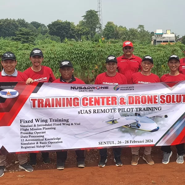 Pelatihan Fixed Wing untuk PT. Sinergi Gula Nusantara