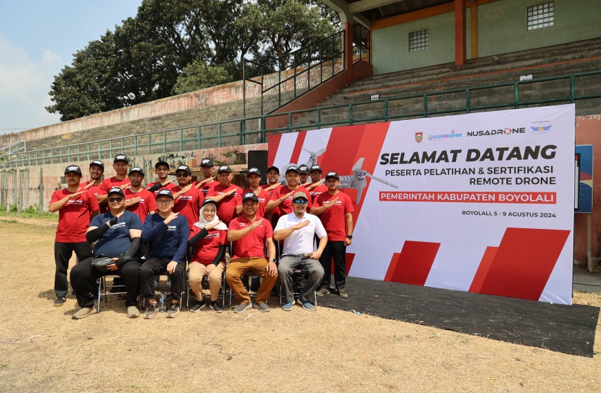 Pelatihan dan Sertifikasi Pilot Drone Pemkab Boyolali