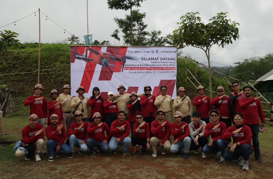 Sertifikasi Remote Pilot di Nusadrone dengan konsep Drone Camp.